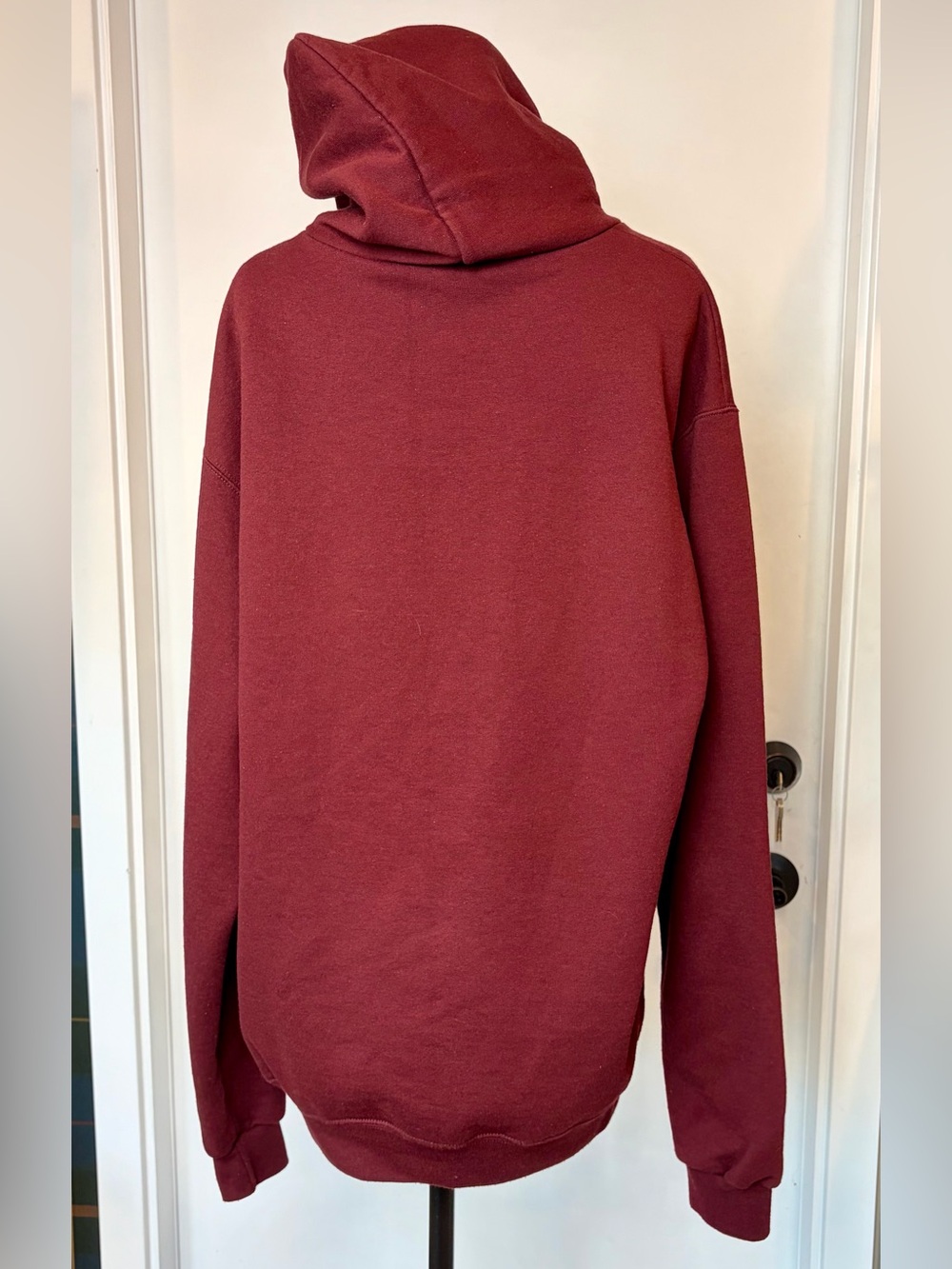 Champion MIT Maroon Pullover Hooded Sweatshirt, Men’s L, EUC - Picture 5 of 6